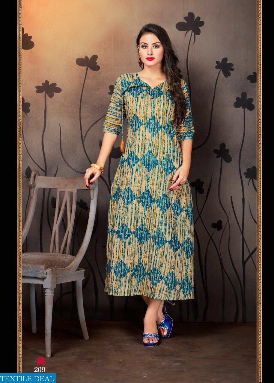 Vink Envy Wholesale long Ready made kurtis